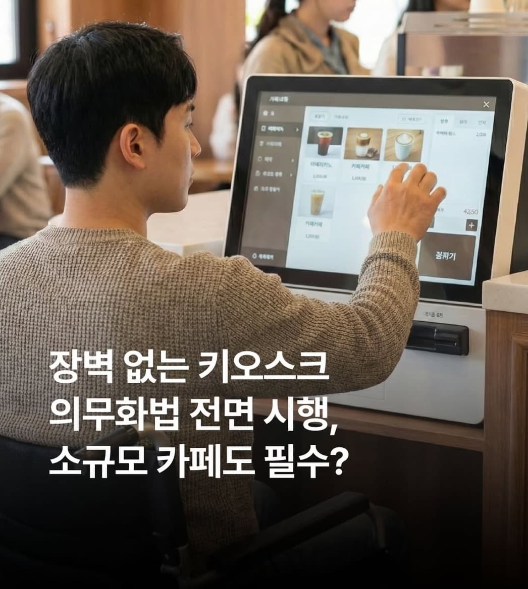 한국 … 2026년부터 ‘배리어프리 키오스크’ 전면 의무화… 기존 매장도 적용 대상