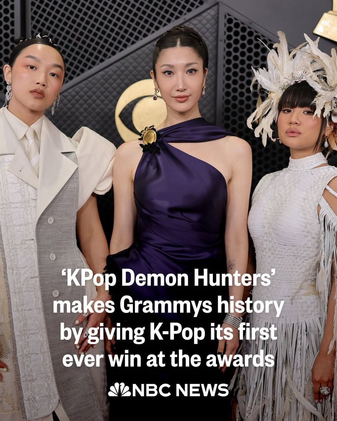 ‘KPop Demon Hunters’, 그래미 역사 새로 썼다… K-팝 첫 수상 쾌거