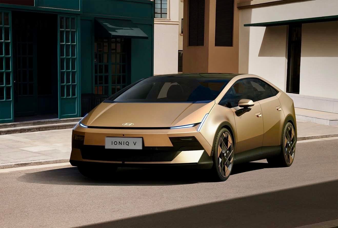 현대차 아이오닉 V 공개 미래 전기차 디자인의 방향을 바꾸다