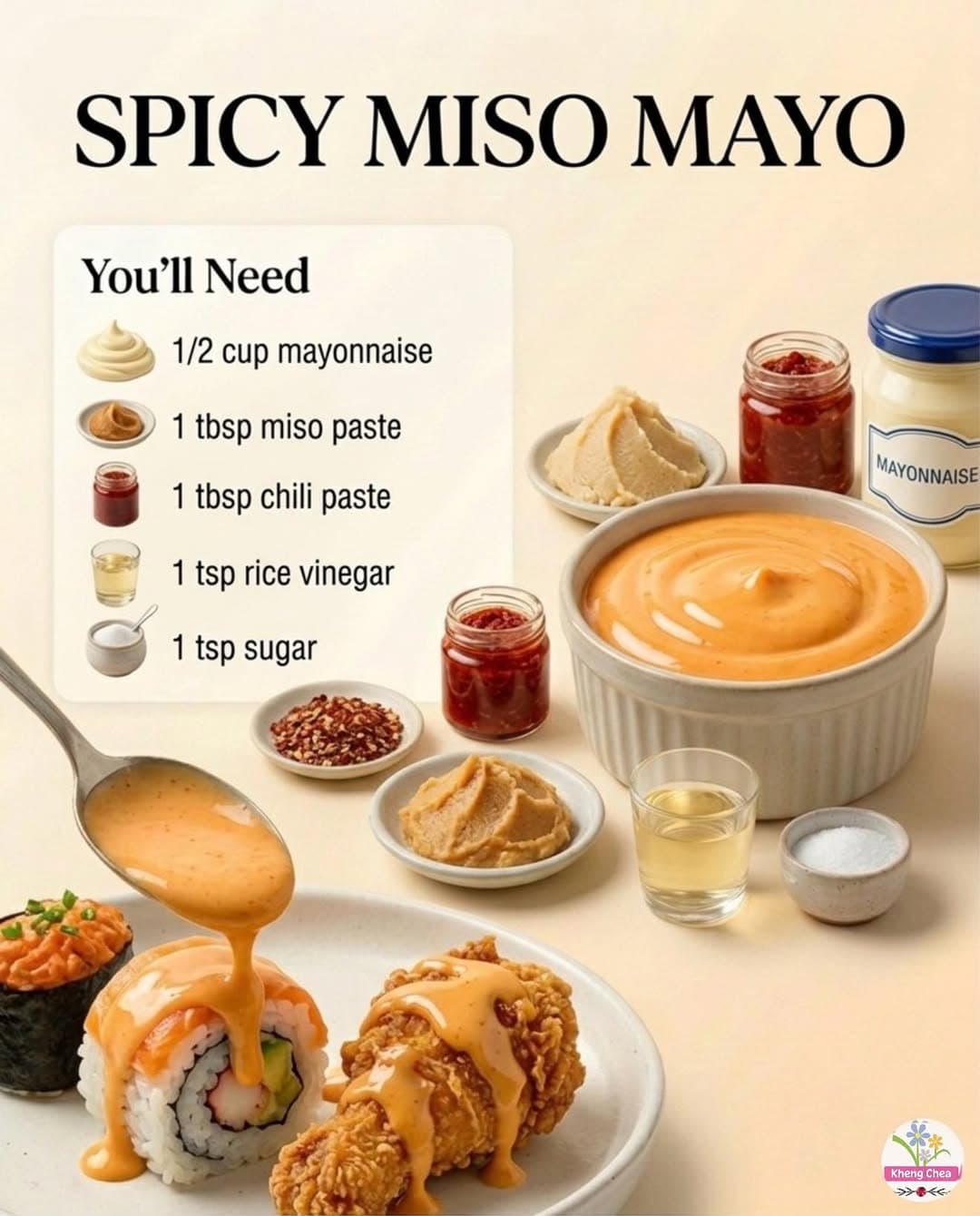 Spicy Miso Mayo 레시피