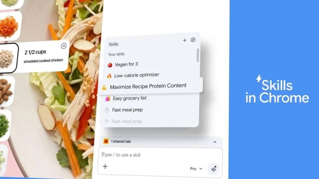 구글 Skills(스킬즈): AI 프롬프트를 저장해두고 단 한 번의 클릭으로 다시 실행하는 기능