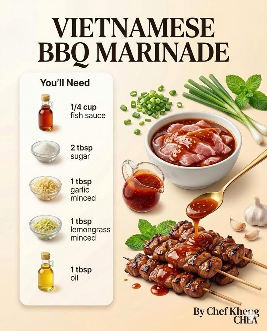 🇻🇳 베트남식 BBQ 마리네이드 (Vietnamese BBQ Marinade)