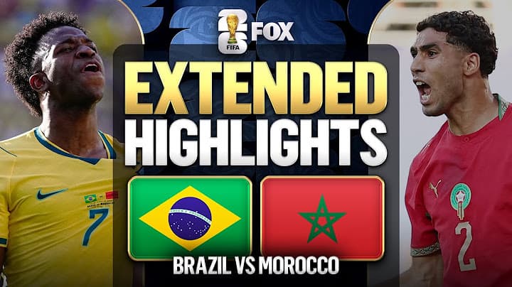 Brazil vs Morocco Extended Highlights 🌎🏆 2026 FIFA World Cup™
